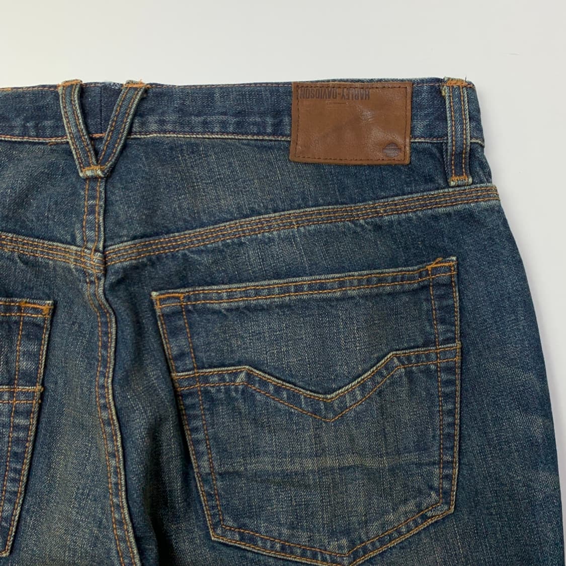 [36/정품] 할리데이비슨 남성 진청 데님팬츠 청바지 상품이미지7
