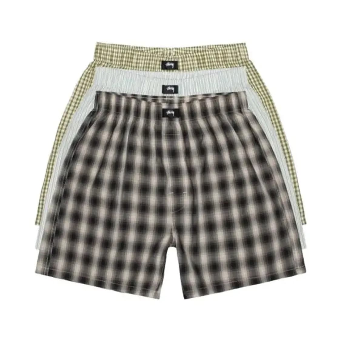 스투시 박서 쇼츠 멀티  3pack 상품이미지1