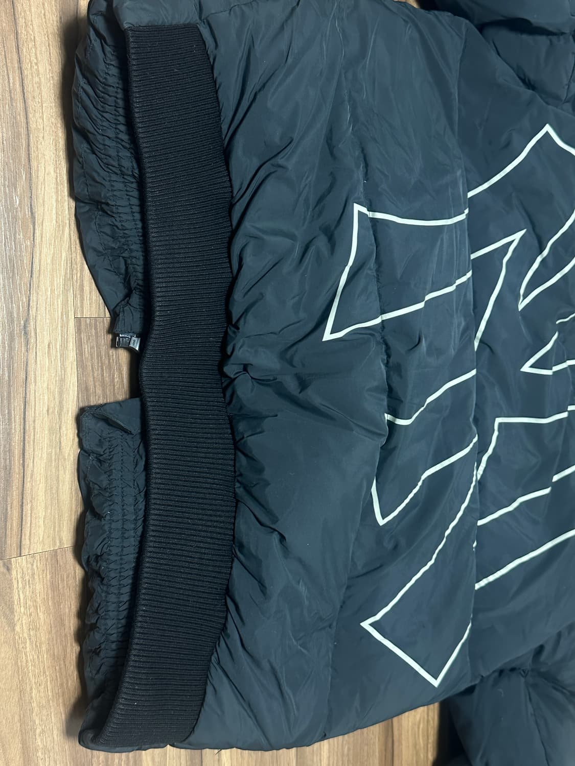 MLB 숏패딩 블랙 m 상품이미지7