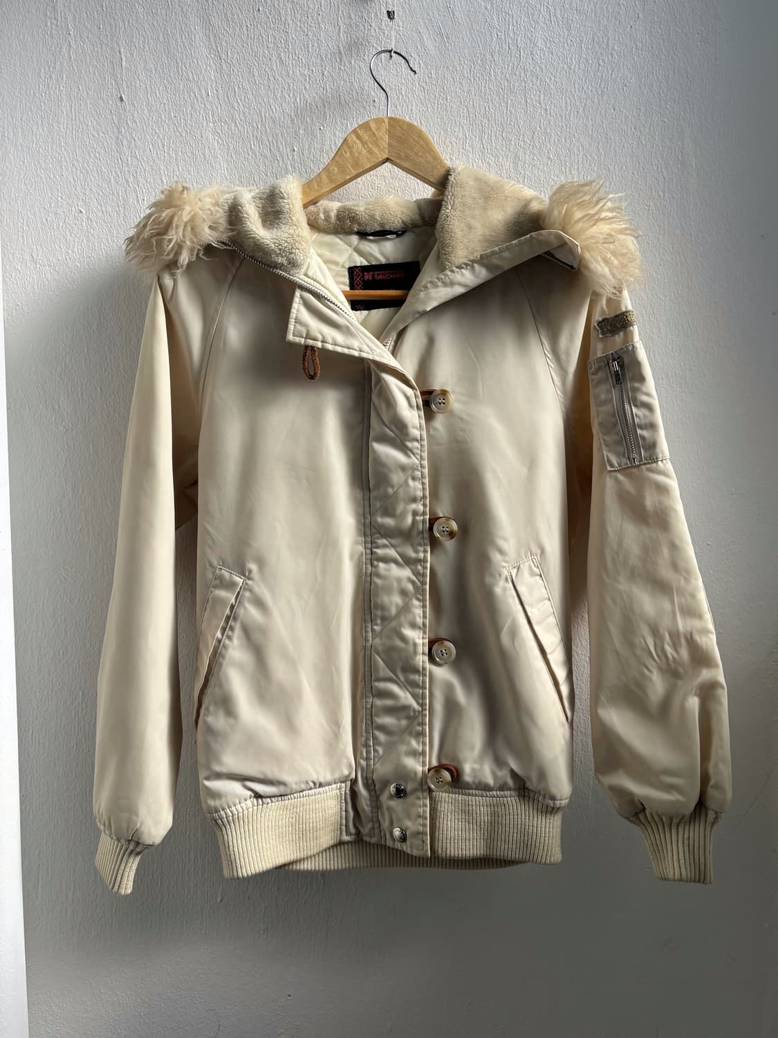 Mcgregor Ivory Fur Hood Jacket 상품이미지4