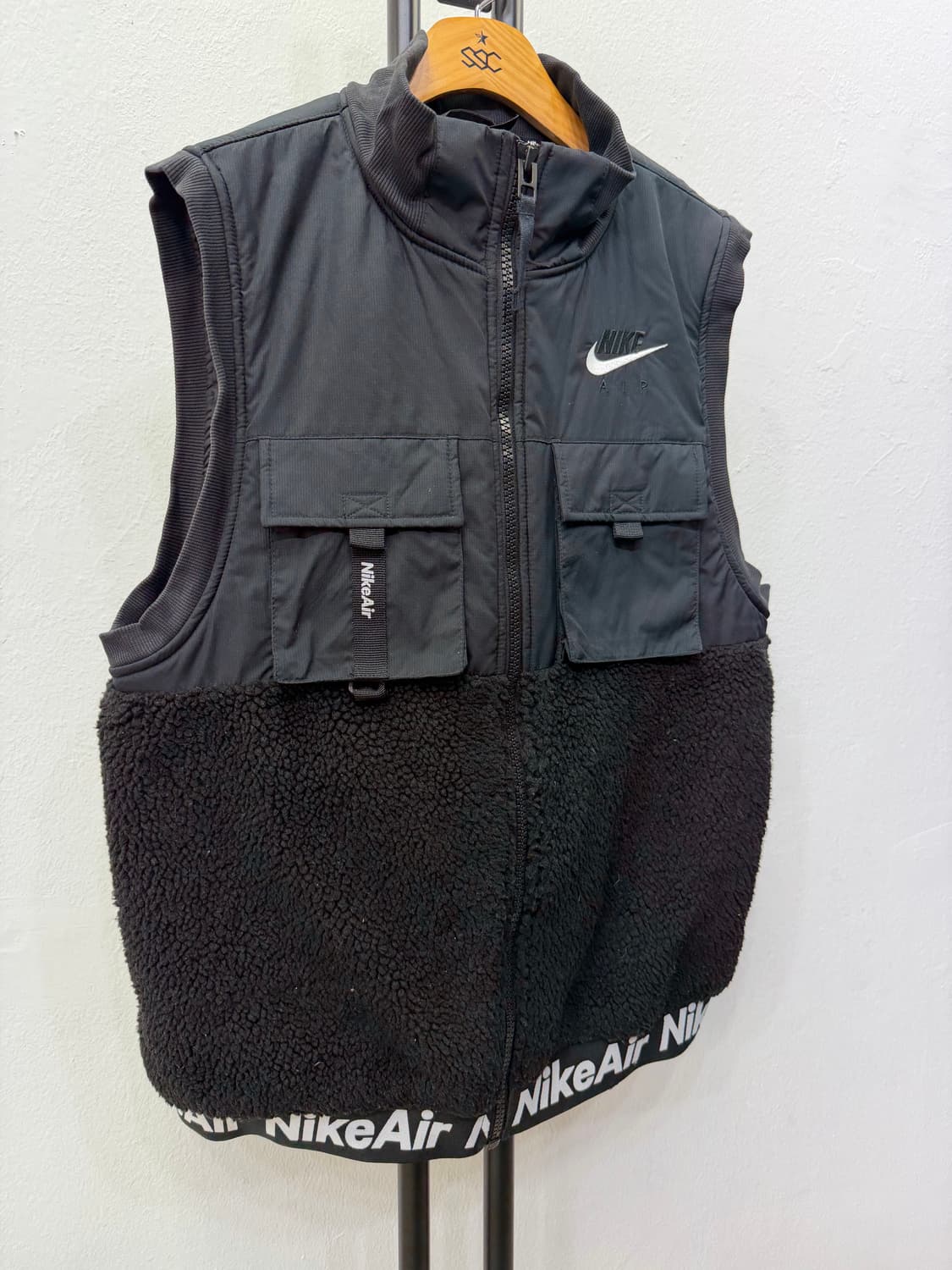 정품) 나이키 에어 후리스 포켓 뽀글이 베스트 L 상품이미지2