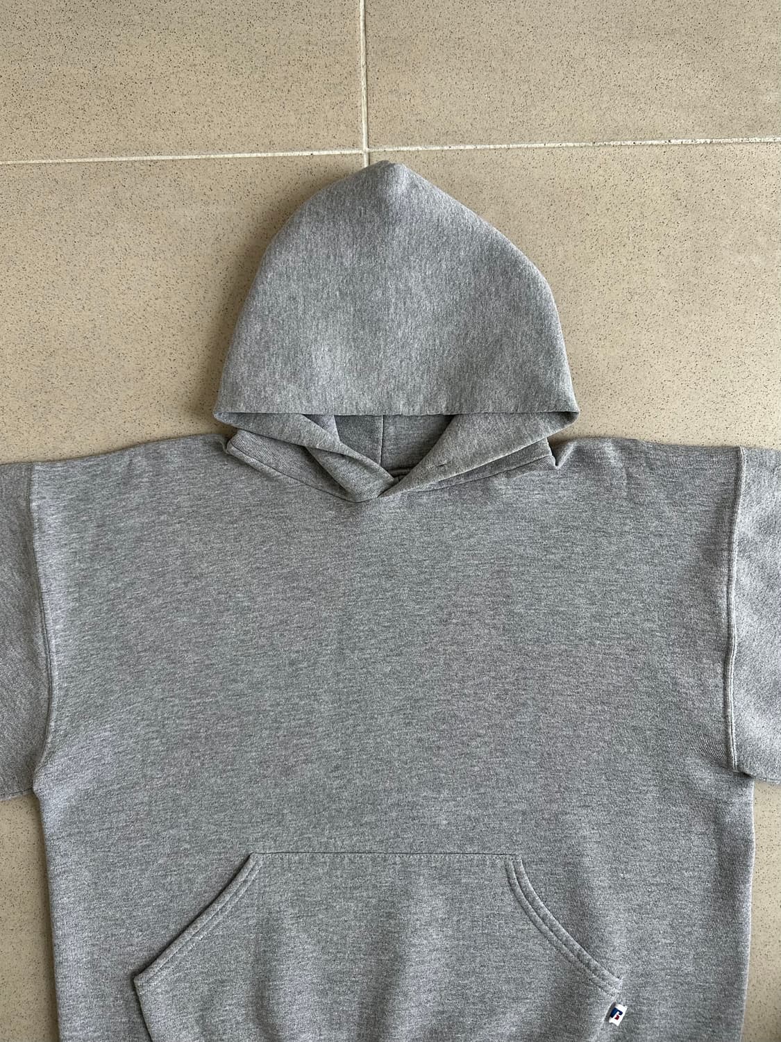 빈티지 러셀 후드 그레이 M 상품이미지4
