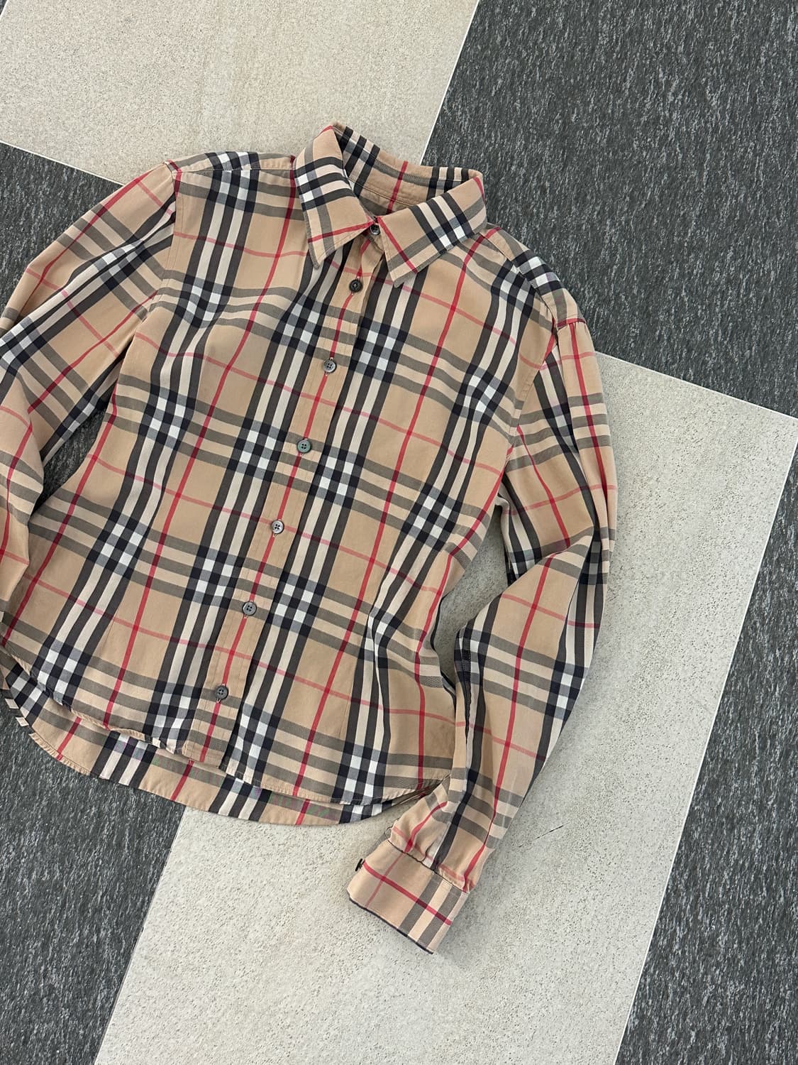 버버리 노바체크 셔츠  상품이미지4