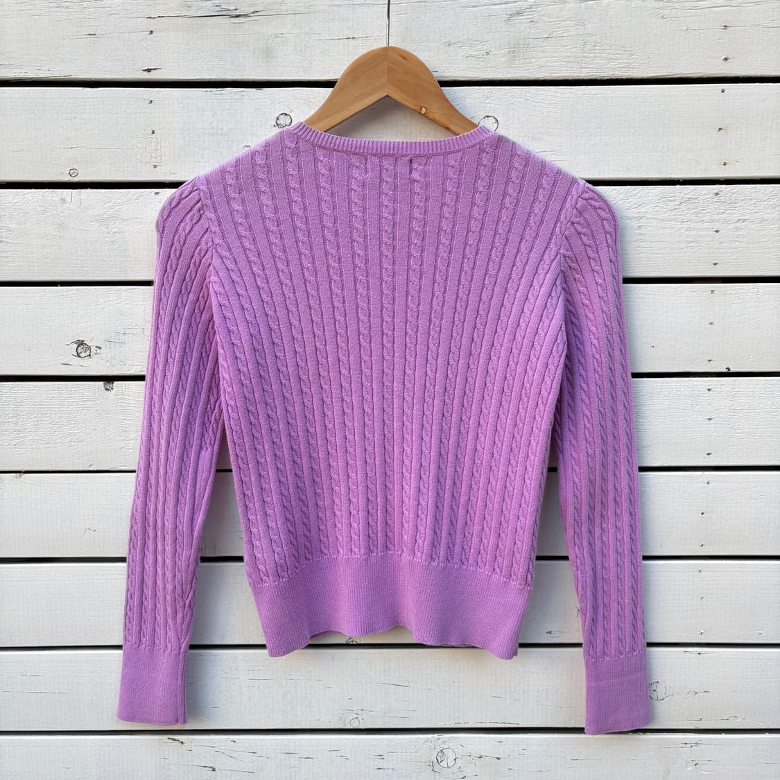 Polo 폴로 케이블 꽈배기 니트 가디건 상품이미지2