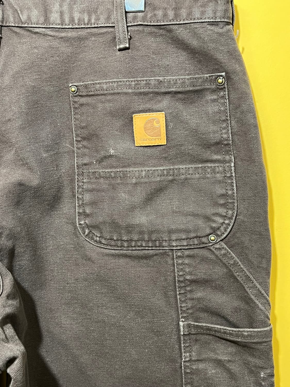 [38x30] 칼하트 B136 DKB 더블니 워크 팬츠 상품이미지8