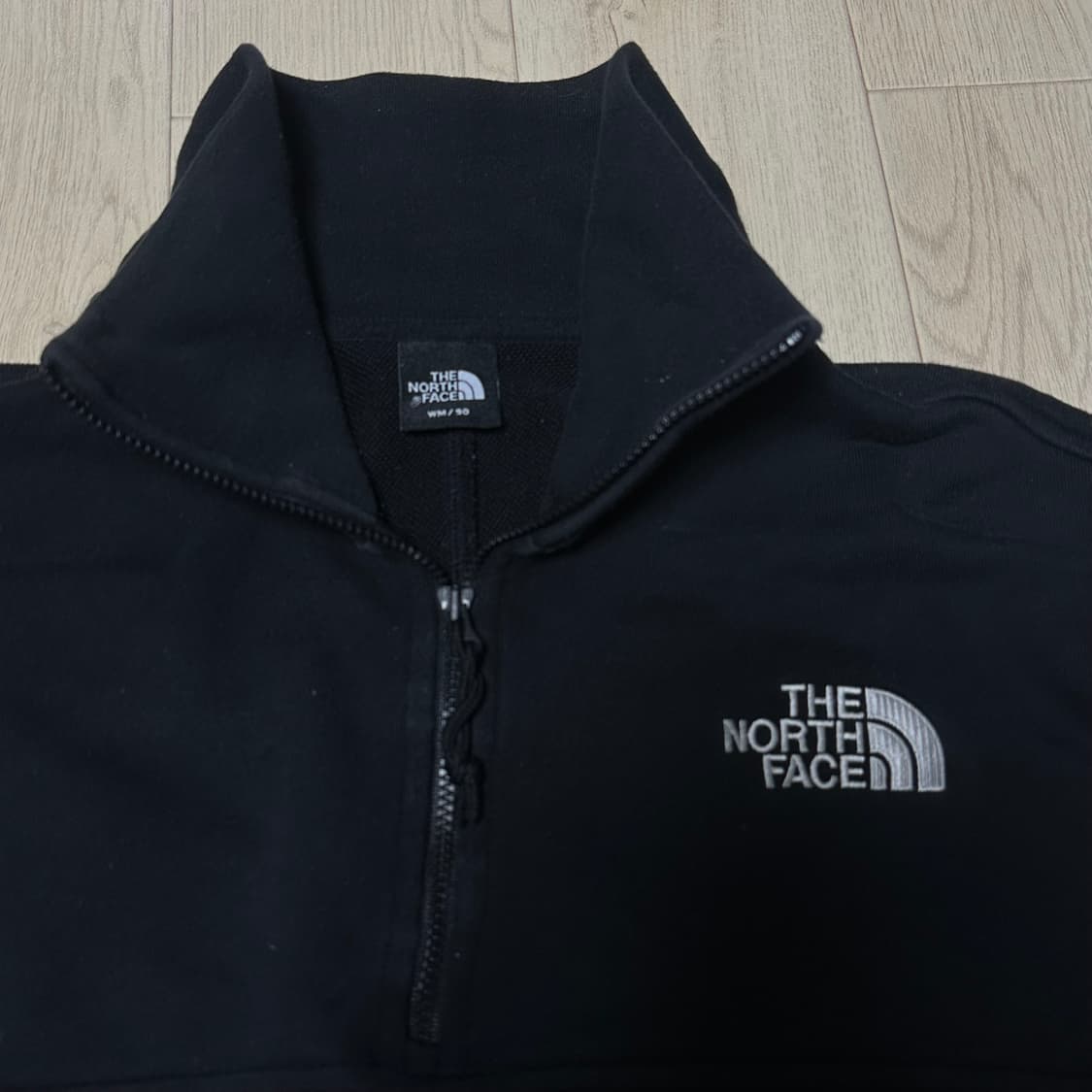 노스페이스 크롭 반집업 맨투맨 상품이미지3