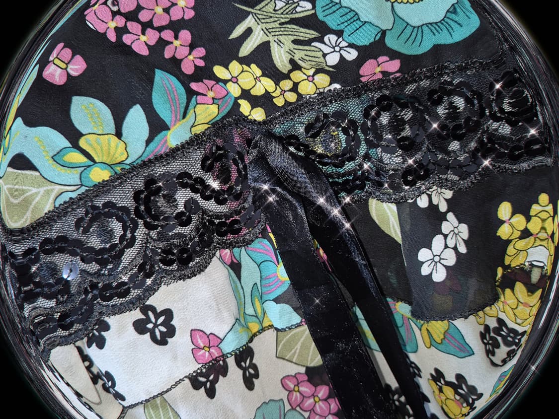 Vintage 01 floral patch slip mini ops 상품이미지2