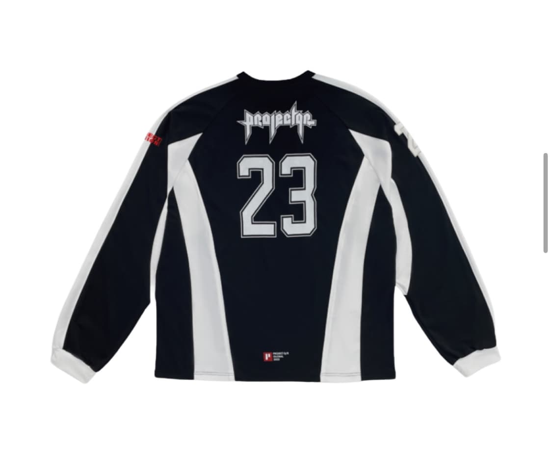 [3] 프로젝트 G/R 프로젝트gr 롱슬리브 풋볼 저지 블랙 상품이미지2