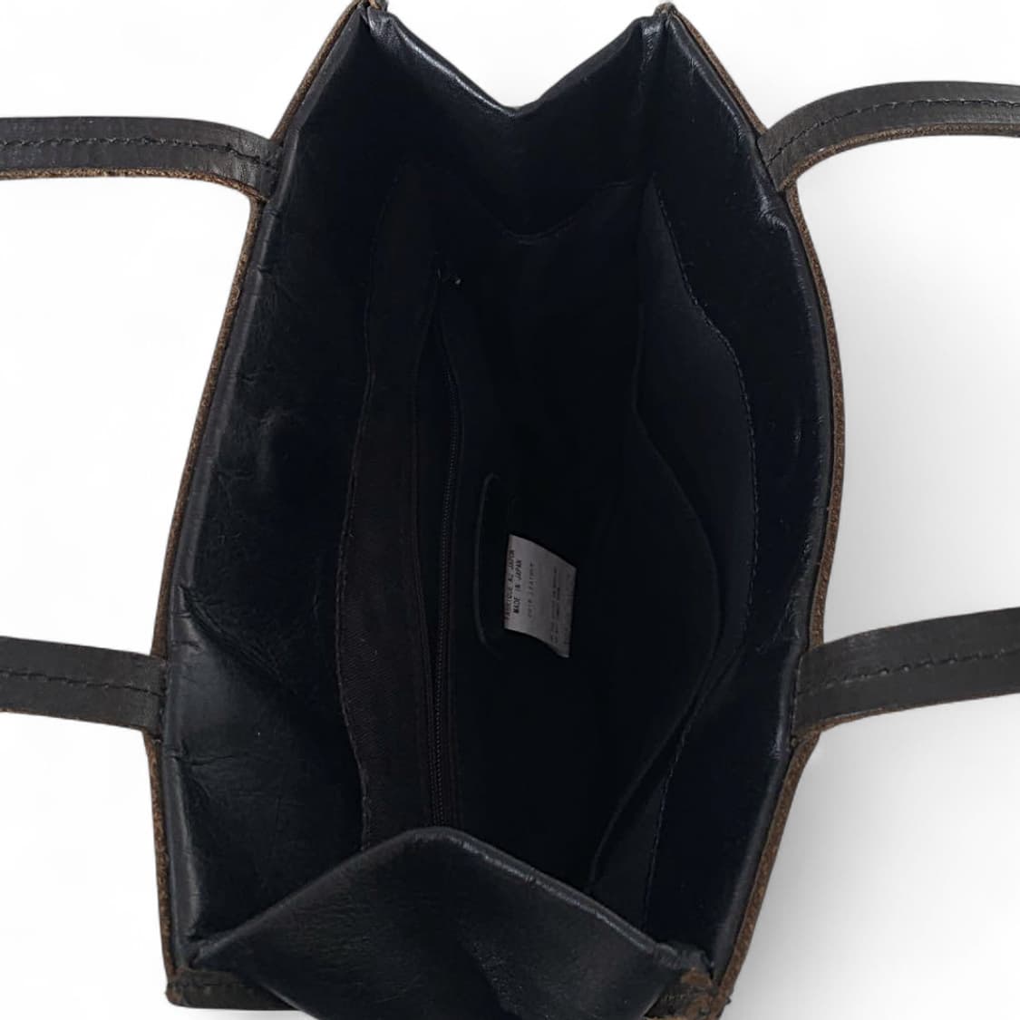 요지 야마모토 레더 버클 토트백 상품이미지9