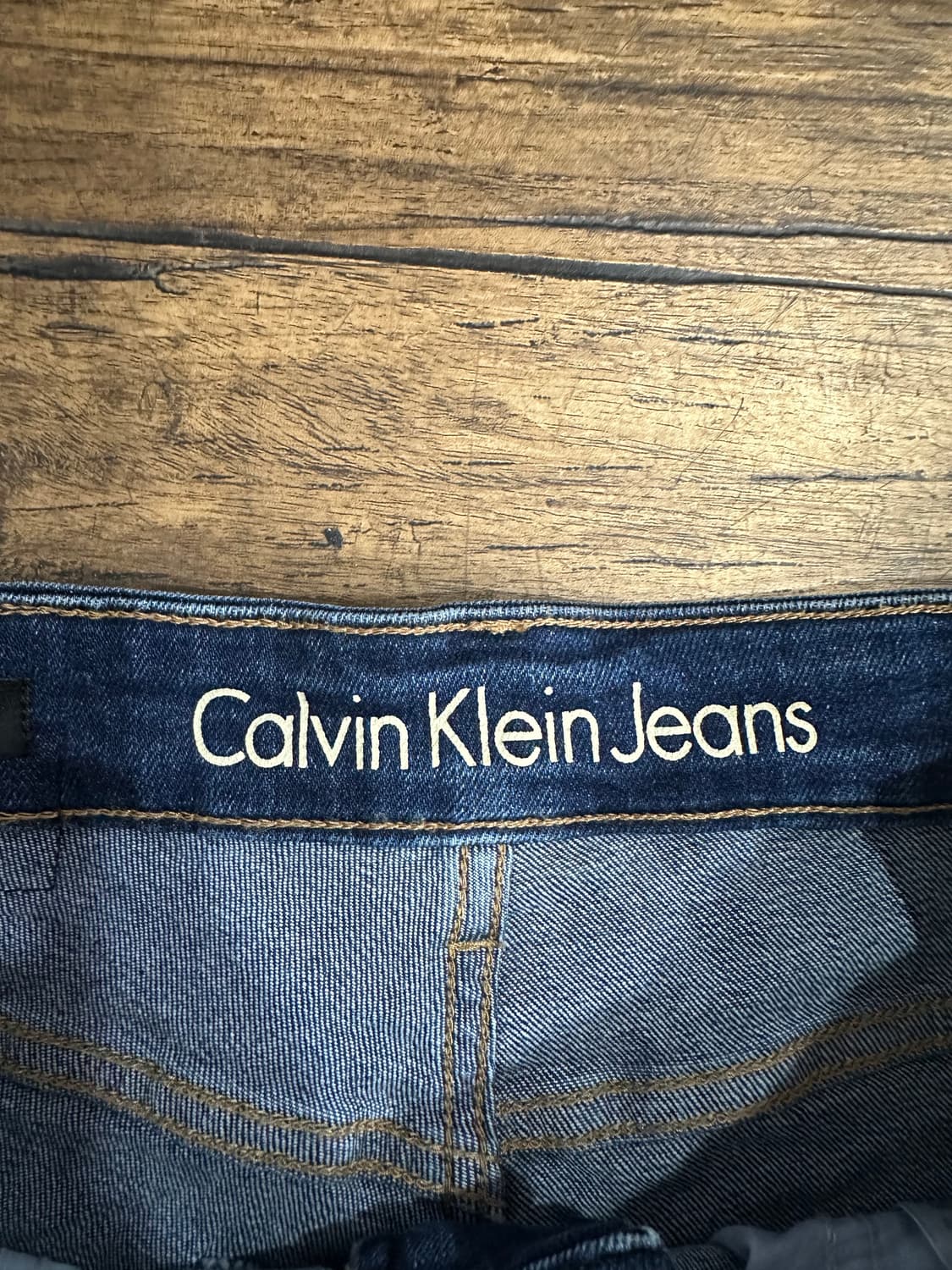 캘빈클라인진 스트레이트 테이퍼 청바지 28사이즈 새제품 상품이미지6