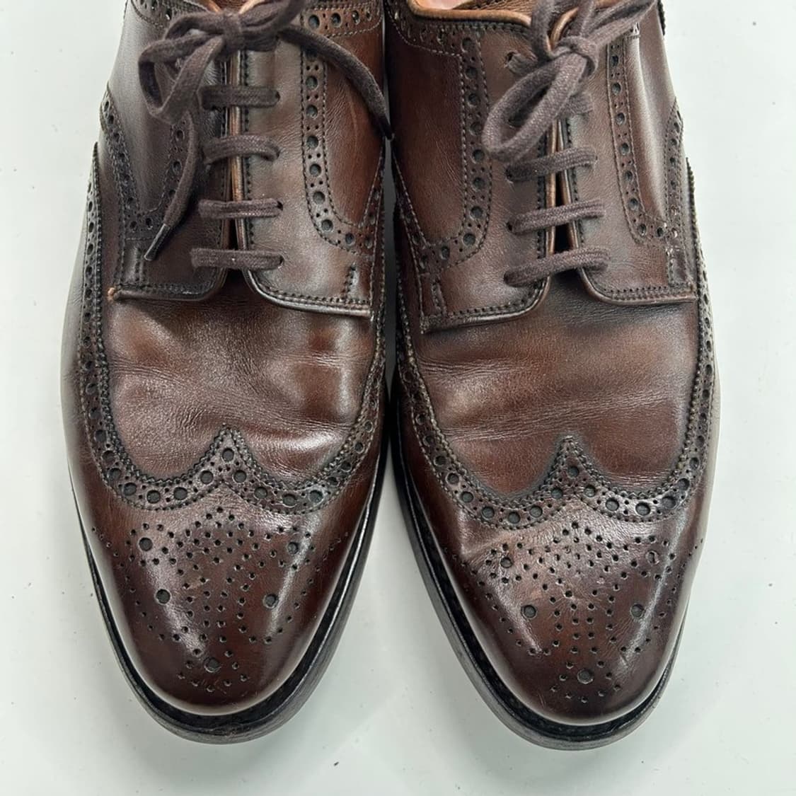 크로켓 앤 존스 스완지 윙팁 풀로그 슈즈 7E 상품이미지4