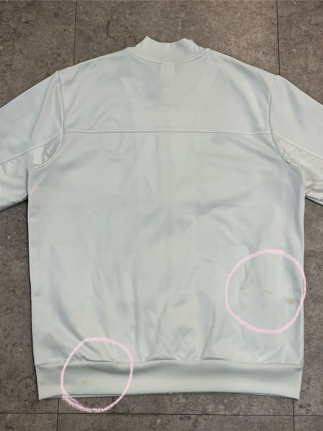 아디다스 AC밀란 트랙탑 져지 화이트 L #csz2463 상품이미지8