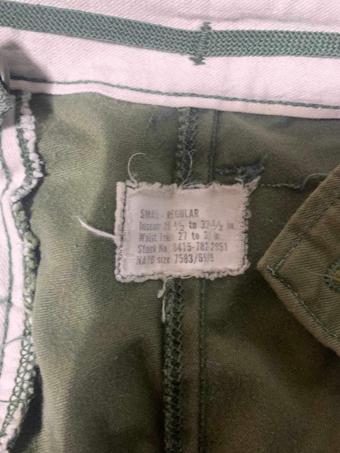 M65 필드팬츠 오리지널 빈티지 상품이미지2