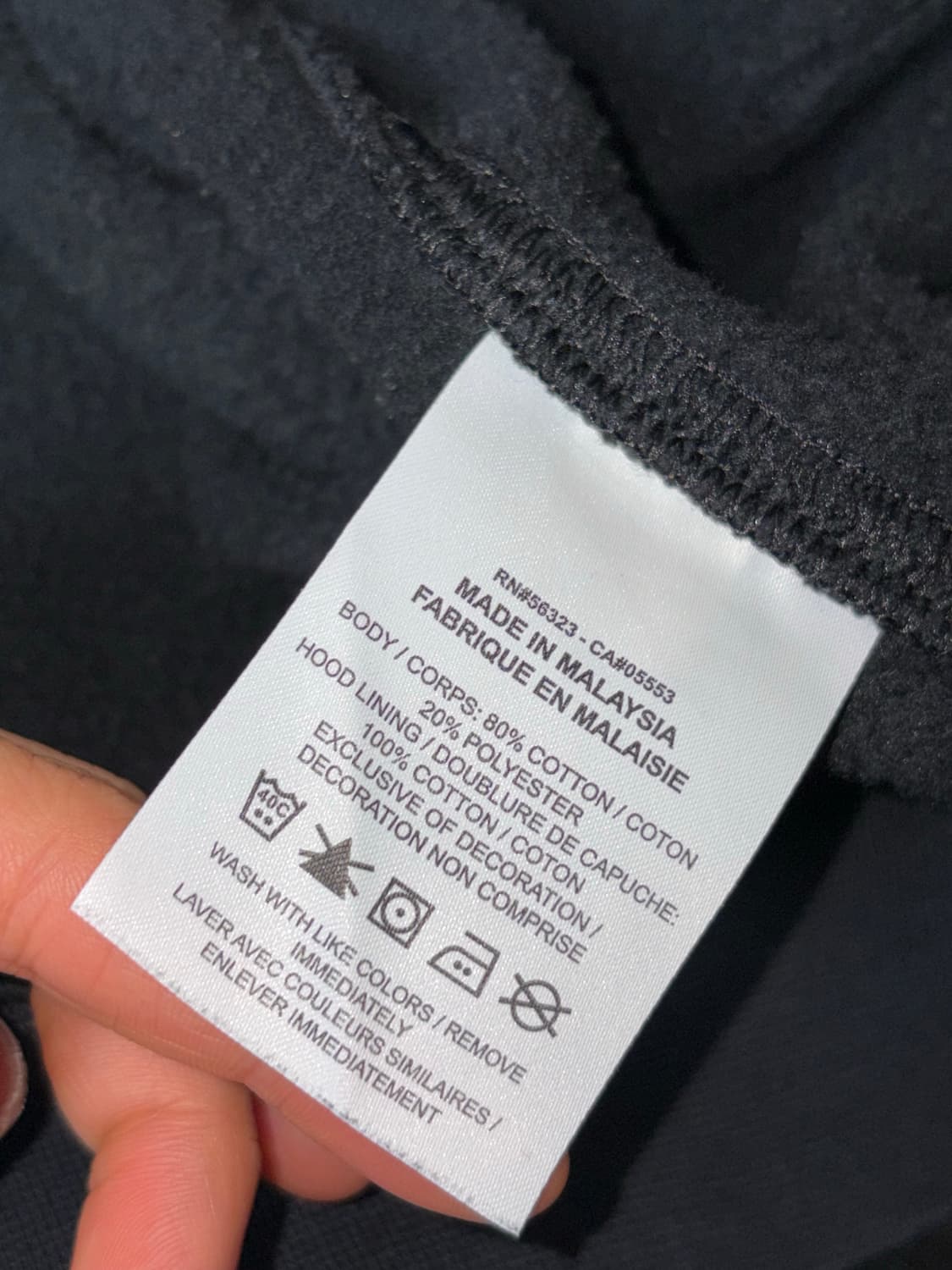 ✔️ 나이키 스우시 블랙 로고 후드티 상품이미지3