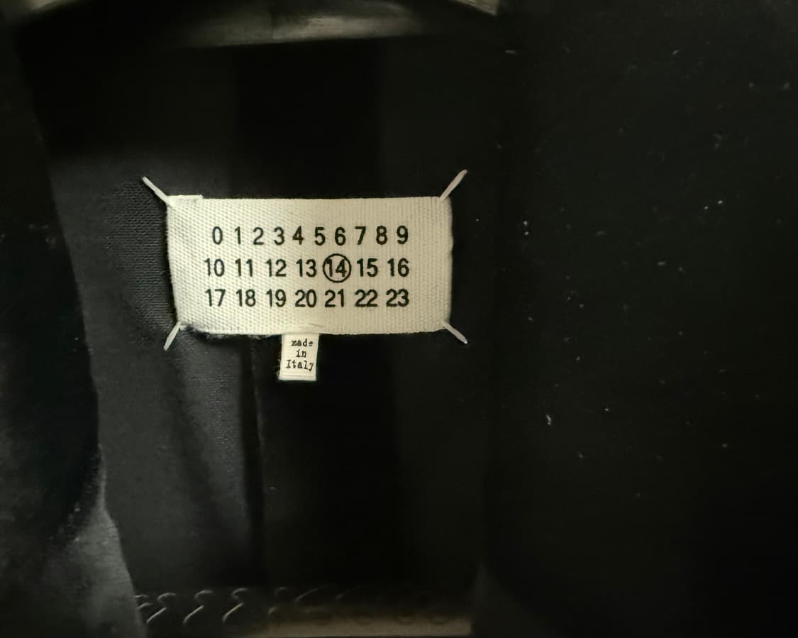 마르지엘라 블랙 벨벳 블레이져 52 상품이미지1