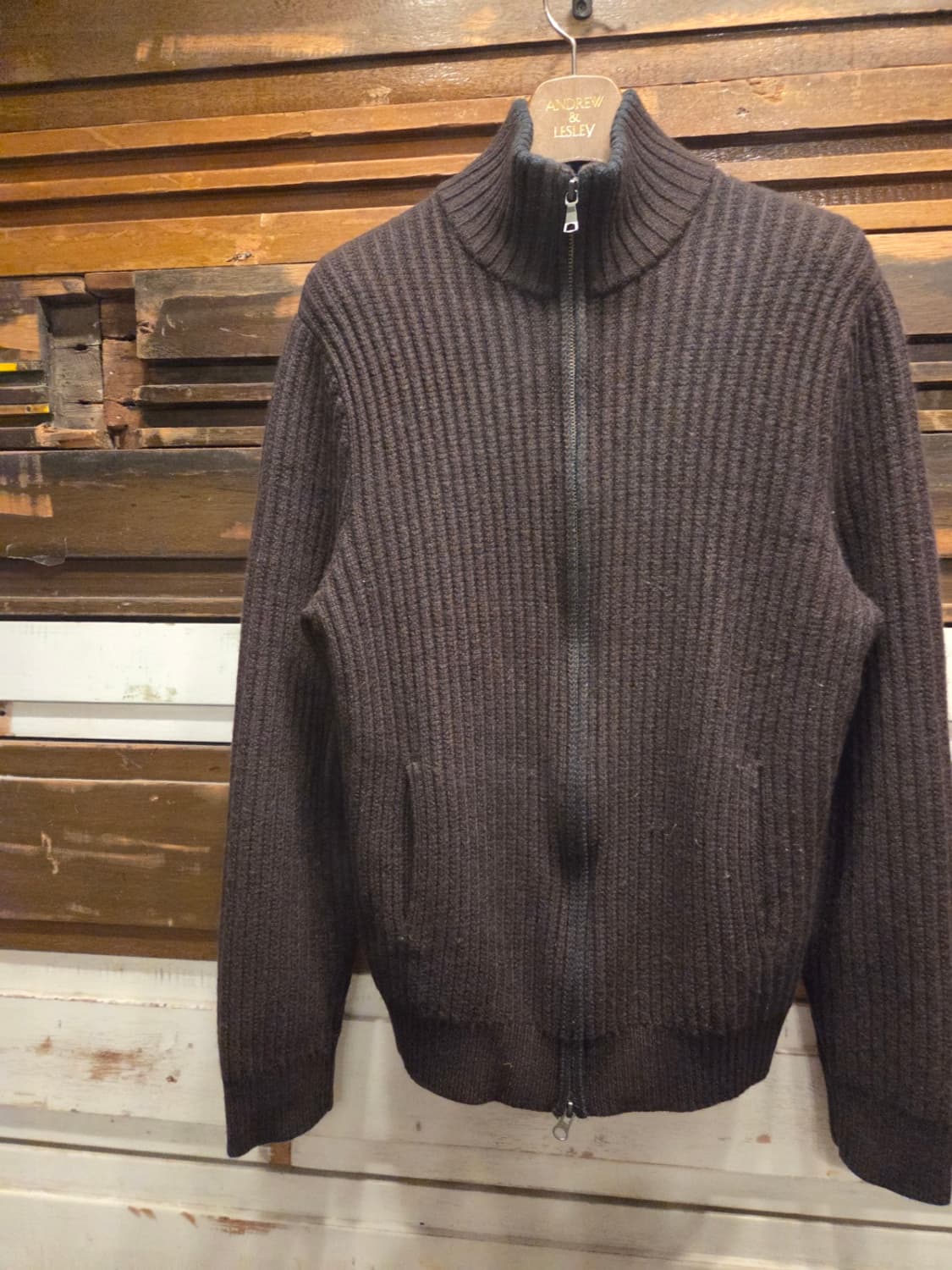 바나나 리퍼블릭 짚업 가디건 상품이미지10