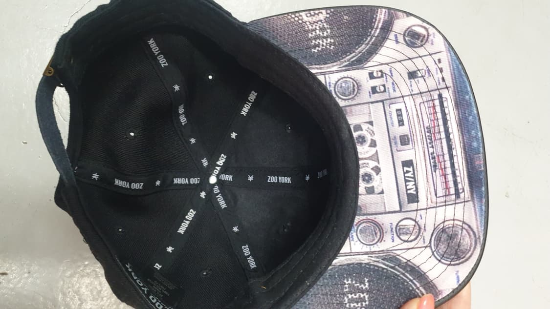 쥬욕  스냅백 블랙 상품이미지6