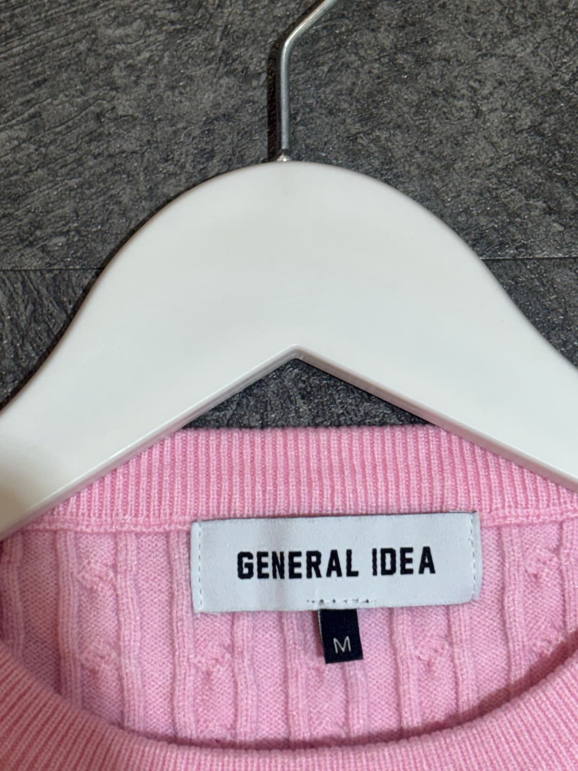 제너럴아이디어 여성 꽈배기 니트 스웨터 M 상품이미지5