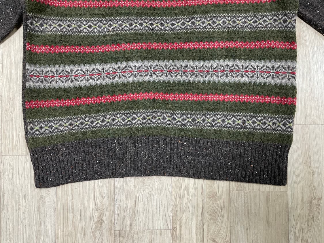 100) 에디바우어 페어아일 램스울 스웨터(RRL&LVC&폴로) 상품이미지5