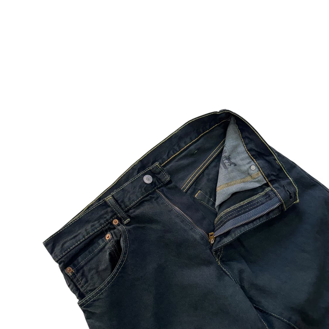 [31] 리바이스 517 블랙다이 부츠컷 데님 블랙진 [lv1200] 상품이미지3