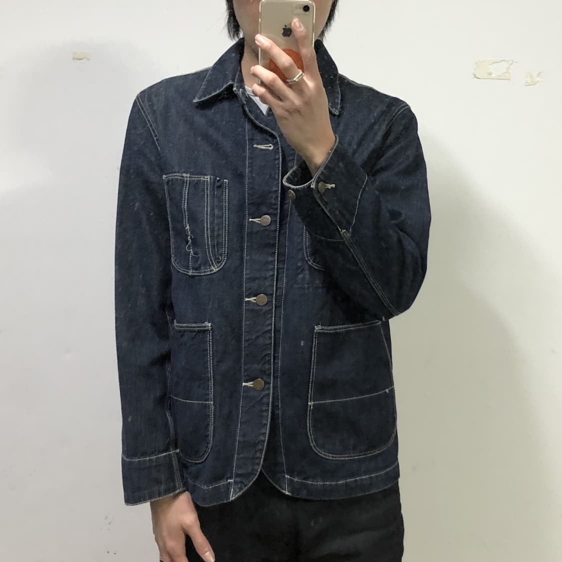 오시코시 데님 커버올 자켓  상품이미지6