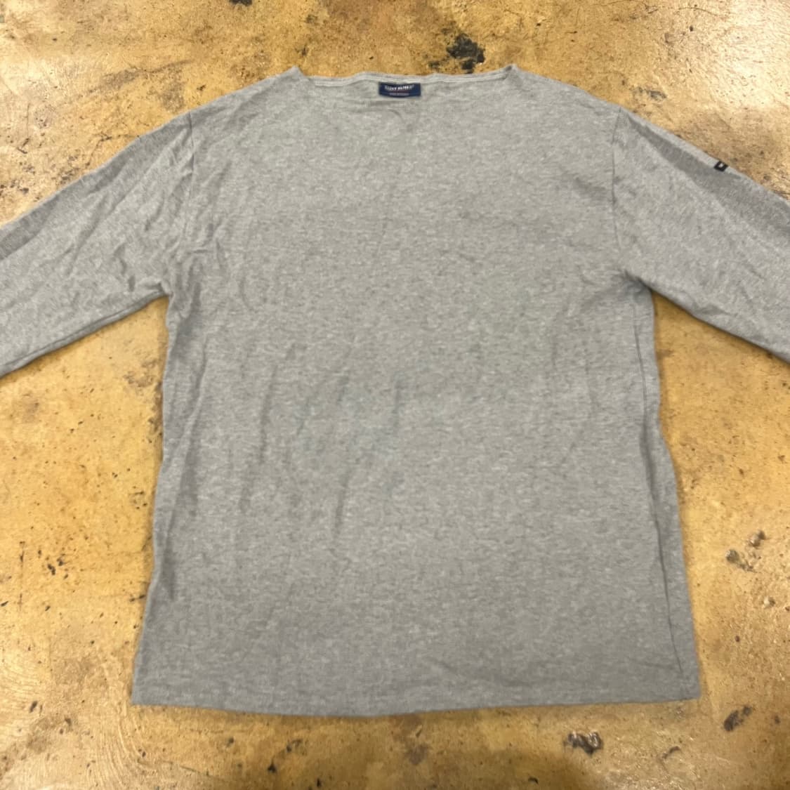 [정품] 세인트제임스 엘보우패치 긴팔티셔츠 그레이 b17 상품이미지3