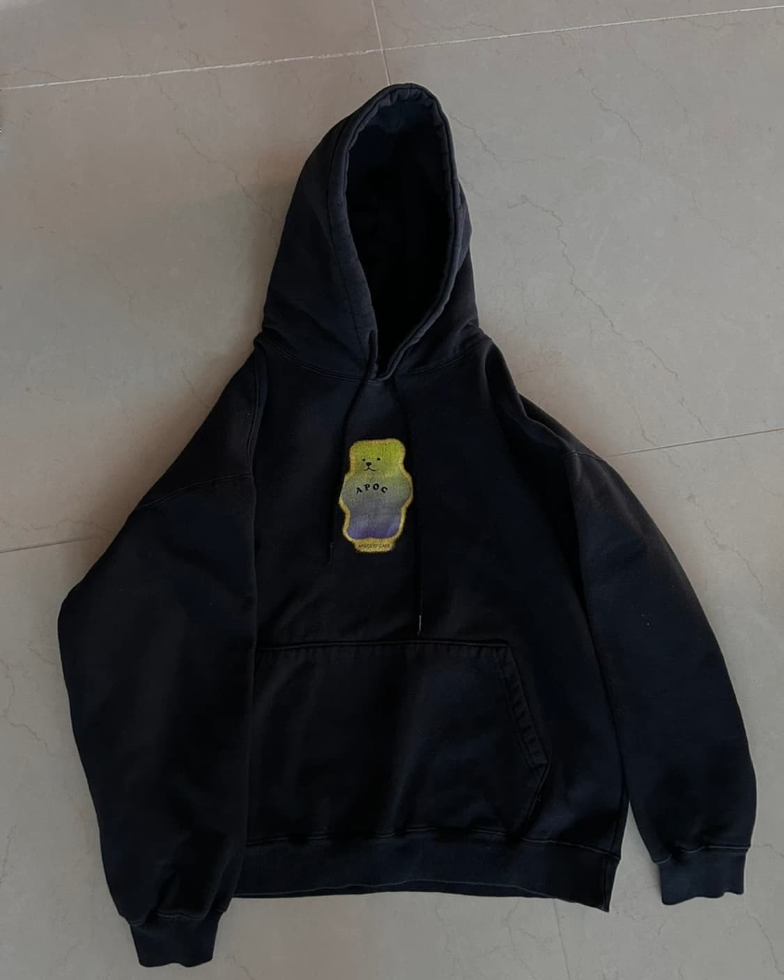 APOC 어피스오브케이크 긴팔 후디 네이비 상품이미지2