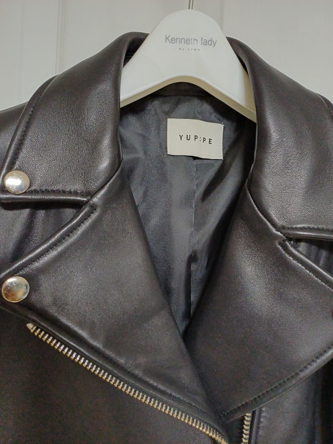 YUPPE 예페 리얼가죽 아이더쟈켓 FREE  44~날씬66사이즈 상품이미지4