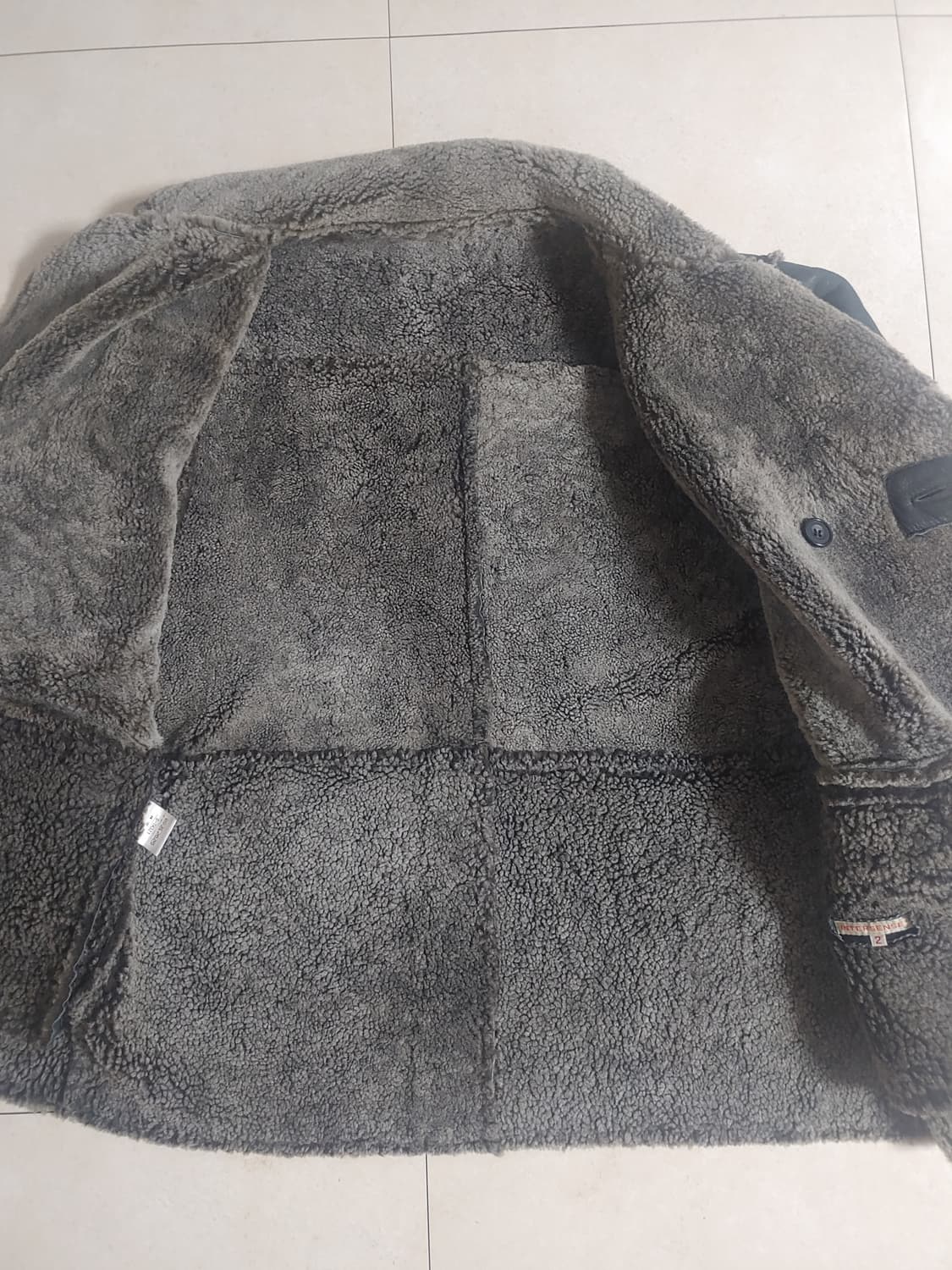 빈티지 양가죽 시어링코트 상품이미지2