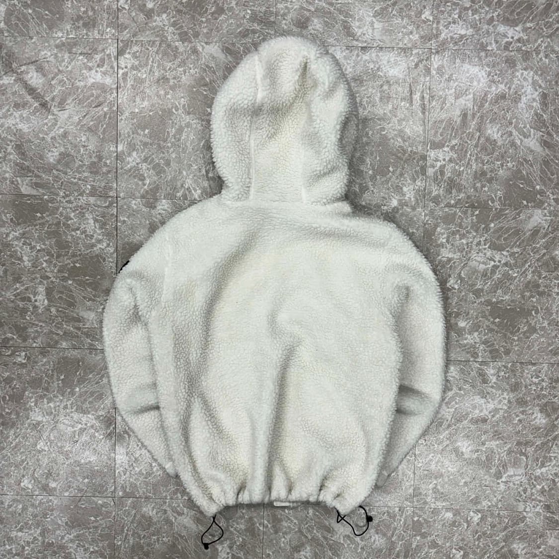 네셔널지오그래픽 쉐르파 화이 플리스 자켓 후리스 후드집업(S) 상품이미지4