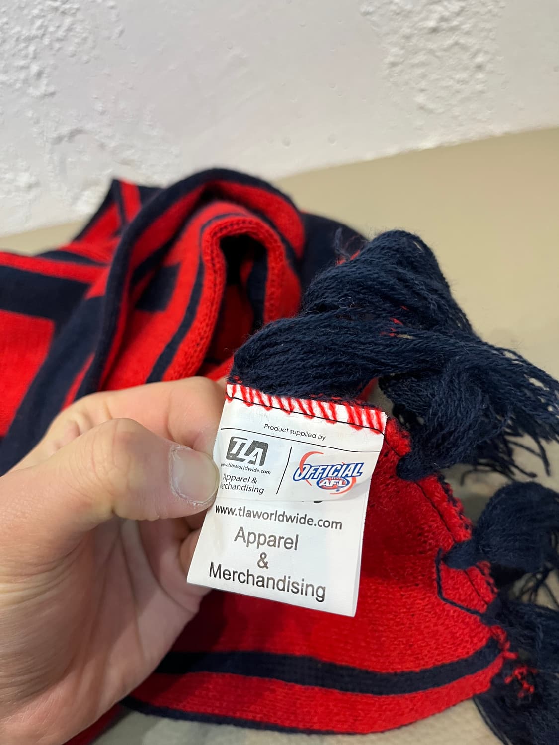 멜버른 디먼스 AFL 풋볼 머플러 상품이미지4