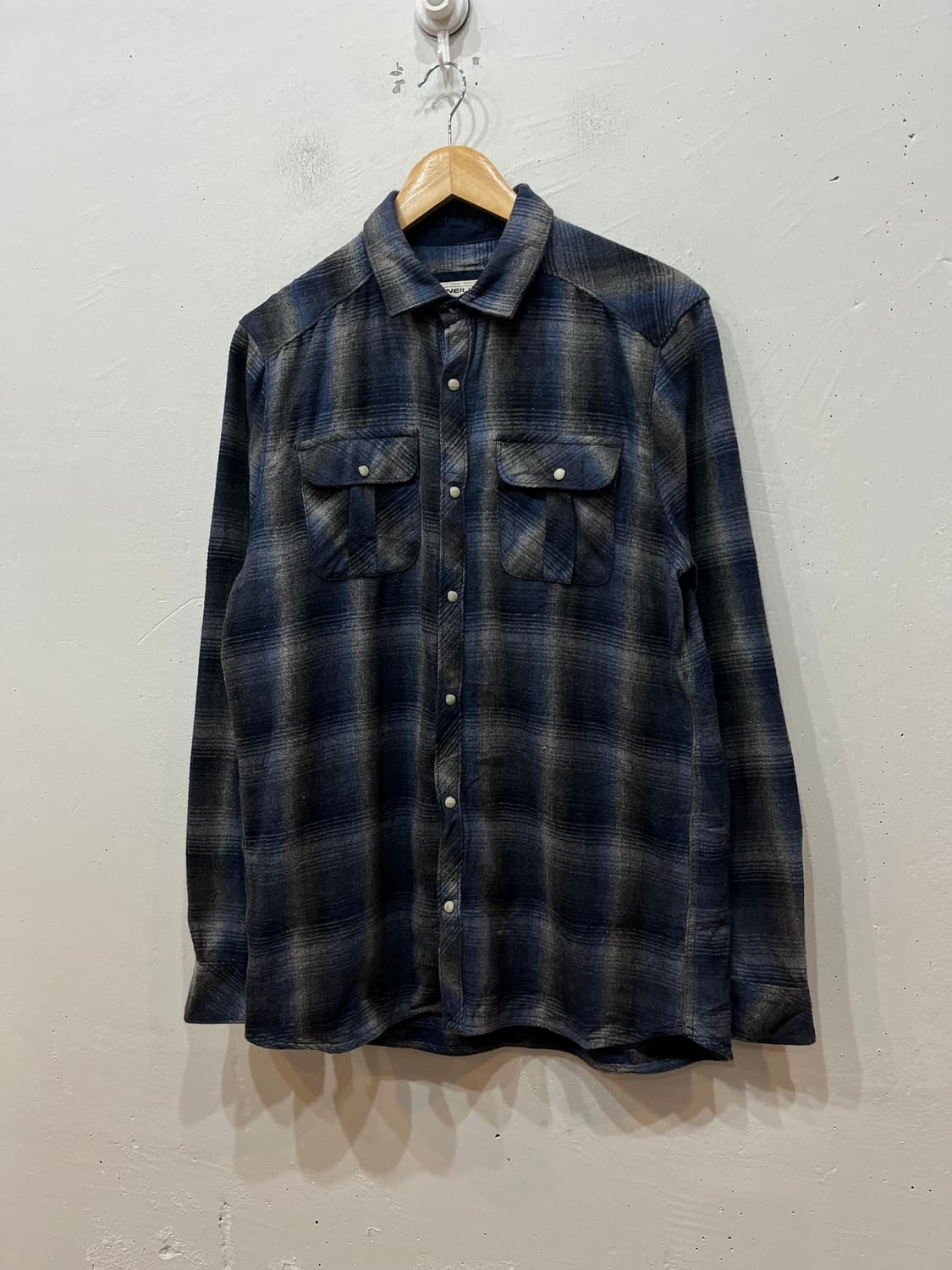 ONEILL 오닐 체크 플란넬 셔츠 상품이미지1