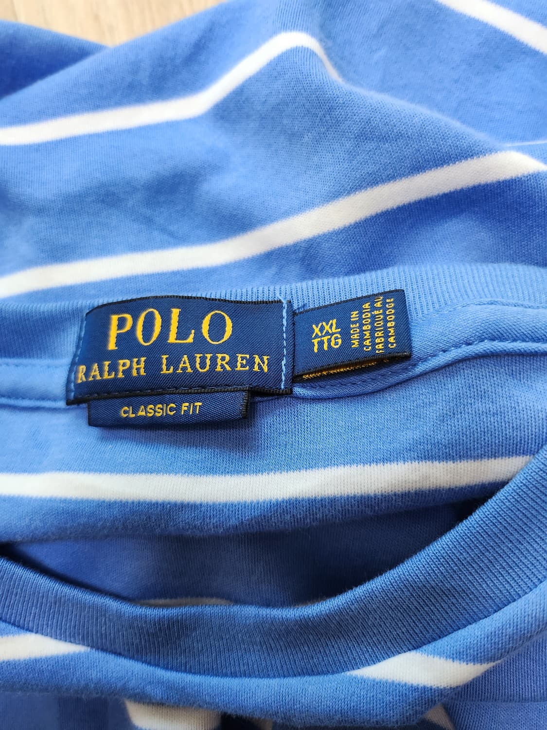 폴로랄프로렌 스트라이프반팔티셔츠(XXL 상품이미지8