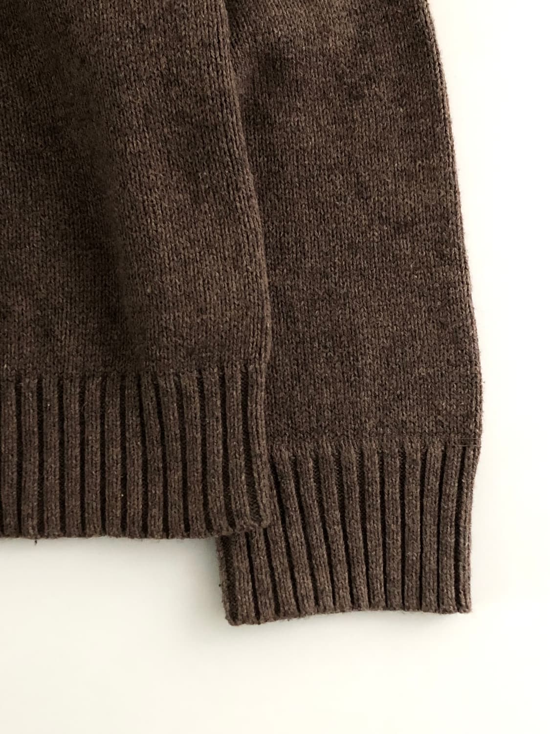 GAP 갭 브라운 컬러 니트 풀 집업 상품이미지6