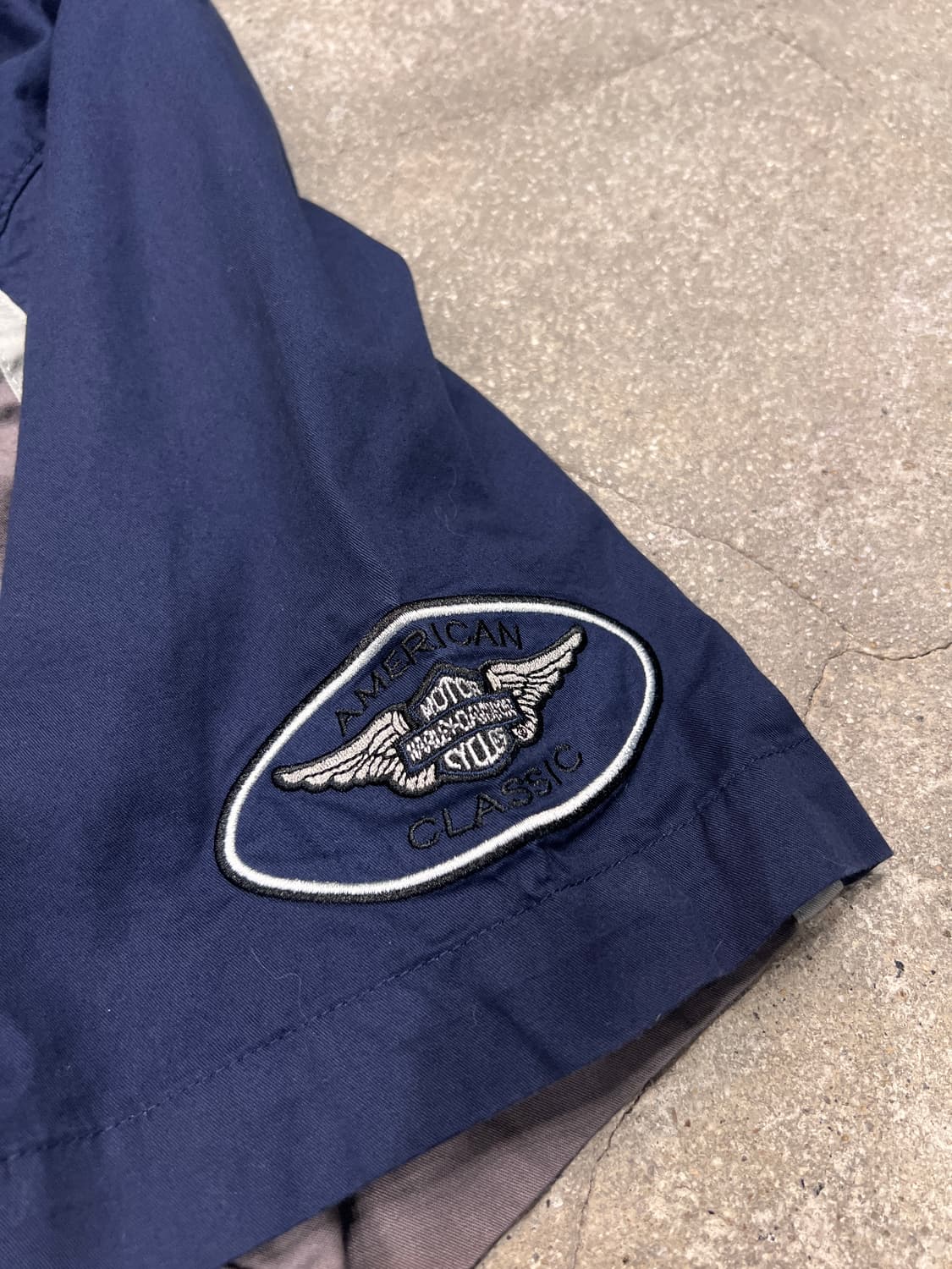 할리데이비슨 자수 반팔 셔츠 3XL 상품이미지6