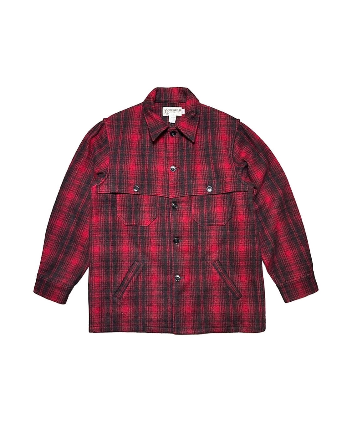 80-90s 헤비 울 버팔로 매키노 헌팅 자켓 made in usa 상품이미지1