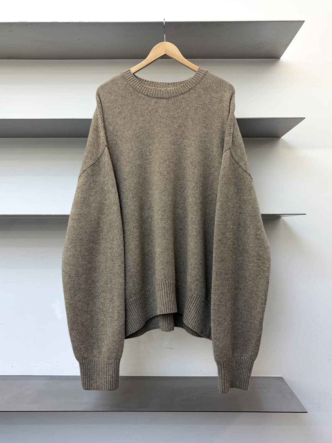 스테인 23FW ST.691 엑스파인 램스 크루 상품이미지1