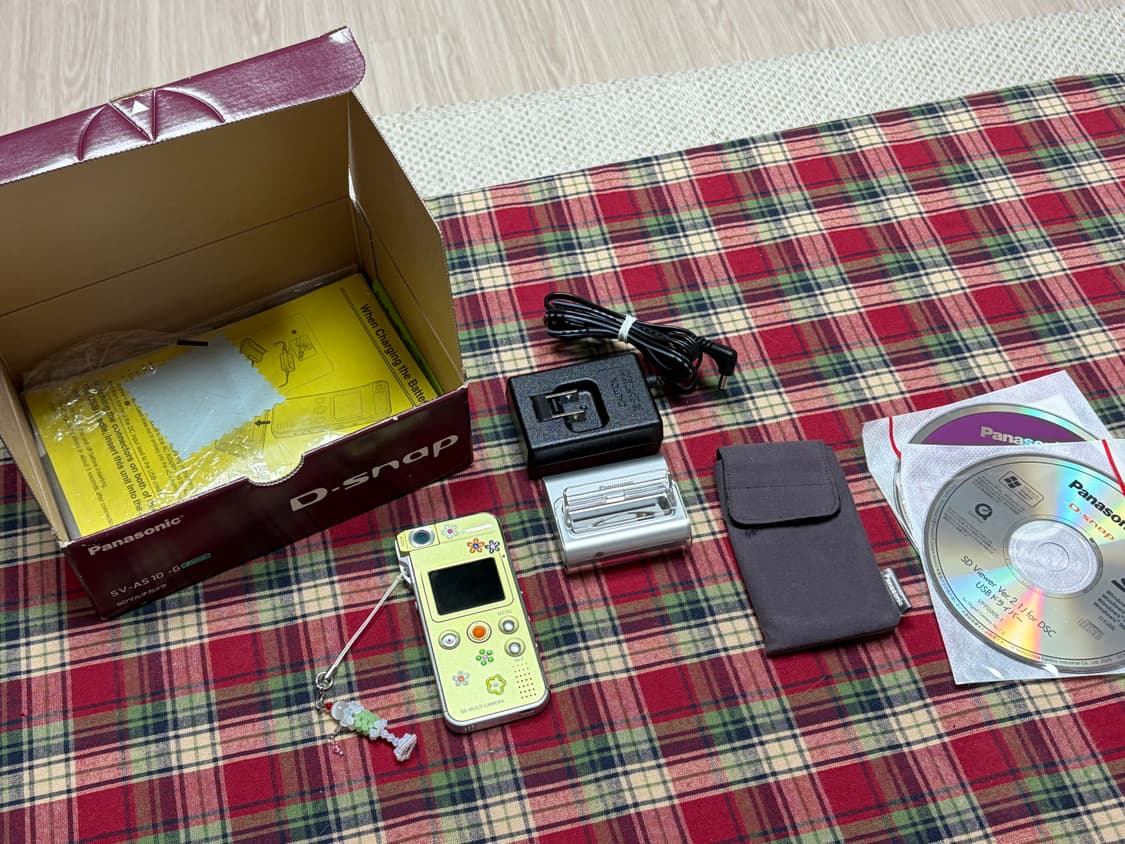 [풀박스] 파나소닉 디스냅 sv-as10 (빈티지 디카 디지털 카메라) 상품이미지4