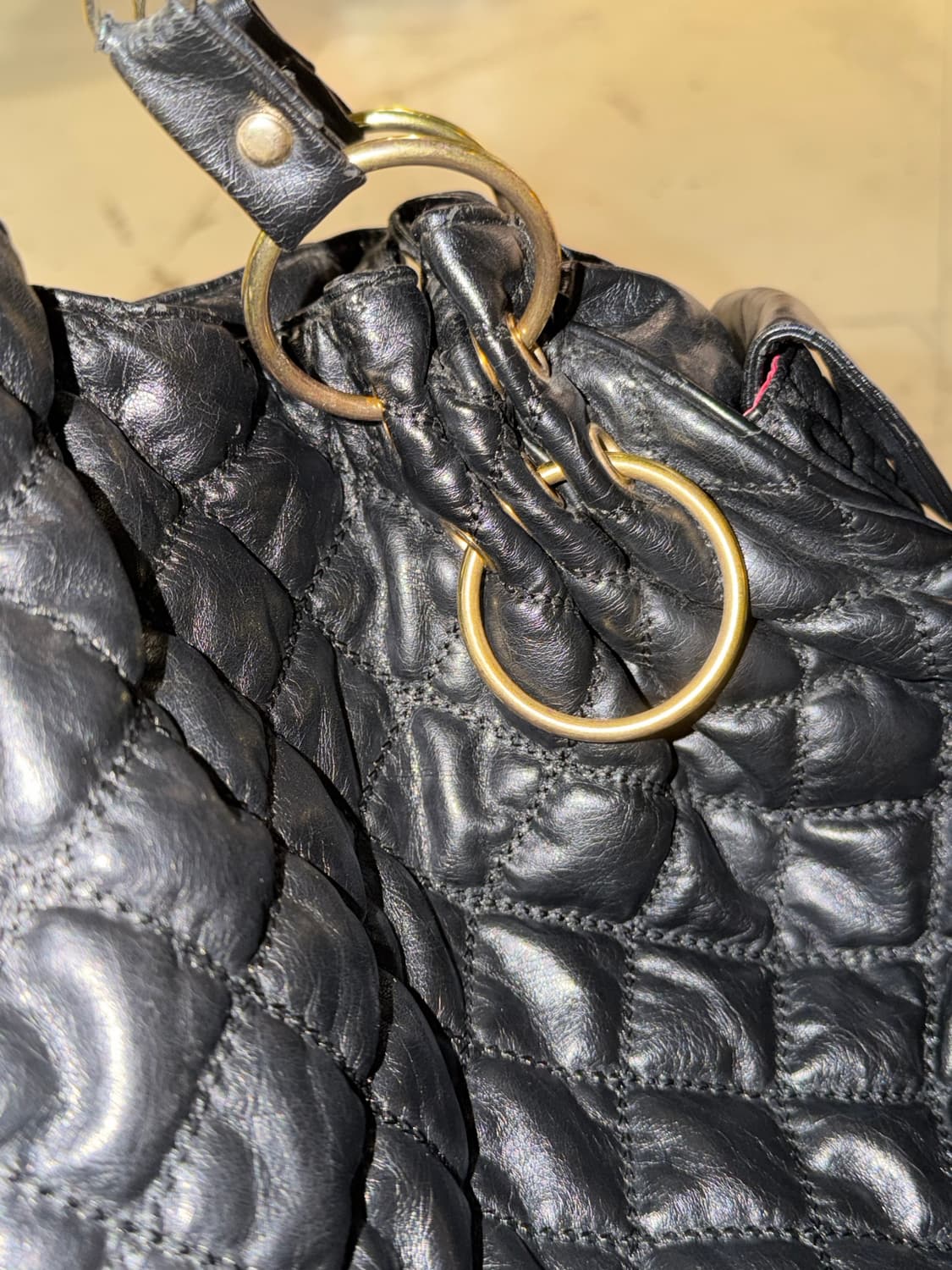 gyaru gather chain hobo bag 상품이미지6