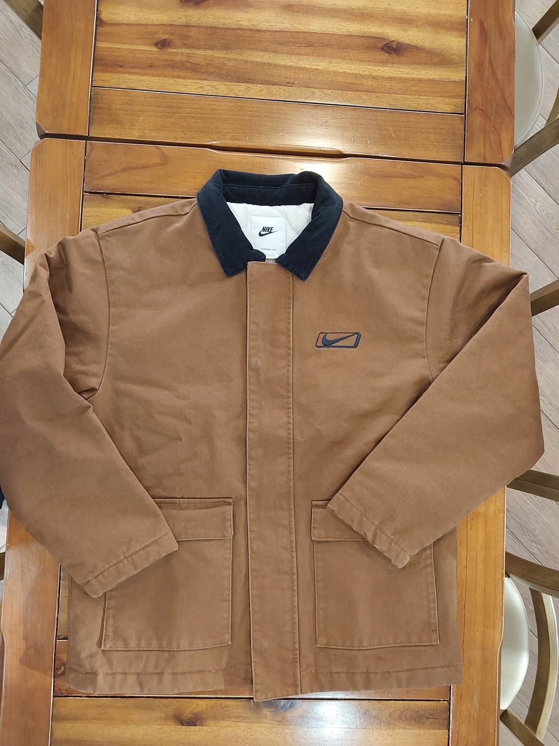 나이키 필드 워크 자켓 L사이즈 새상품 브라운 루즈핏 상품이미지9