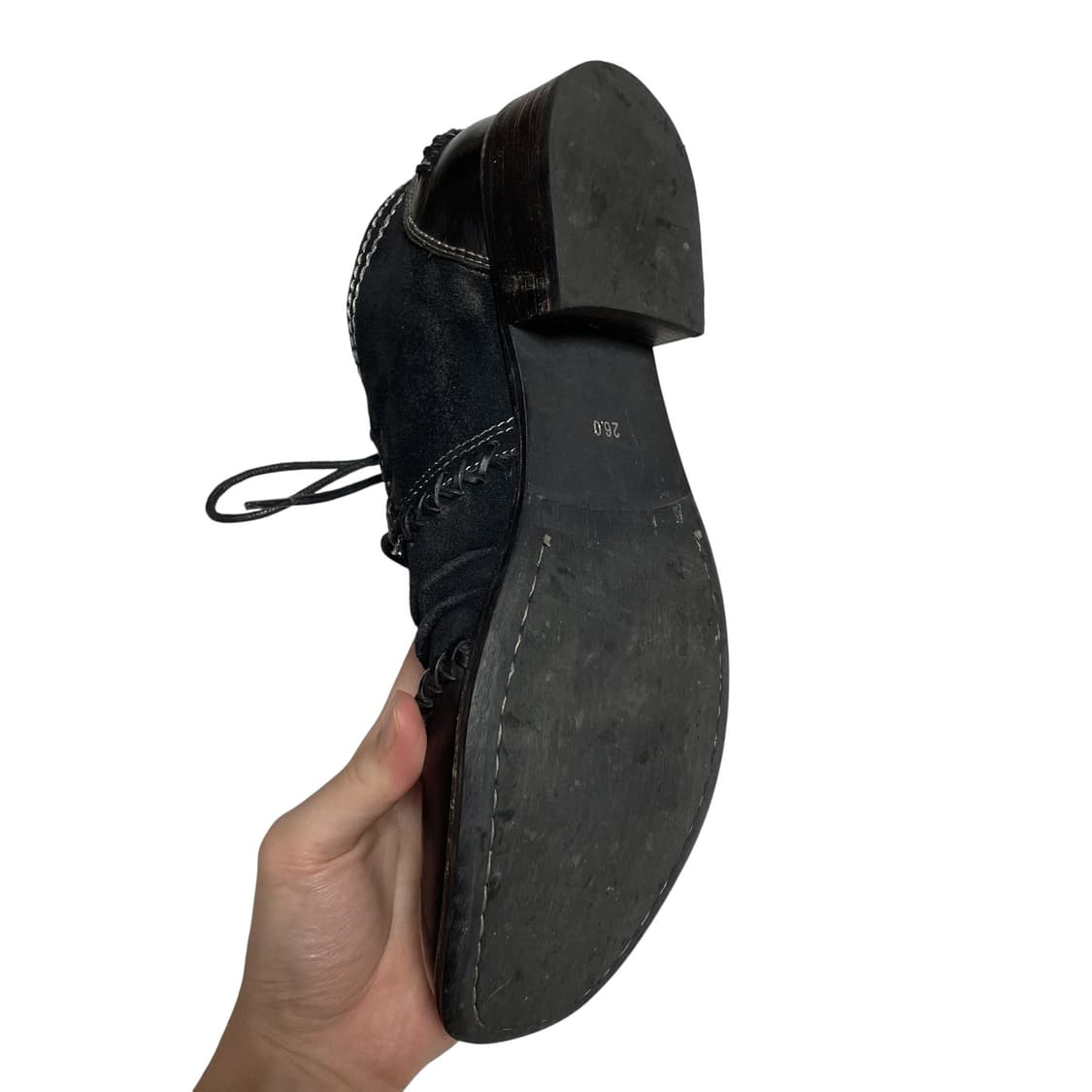 훕데두 주름가공 워싱슈즈  상품이미지7