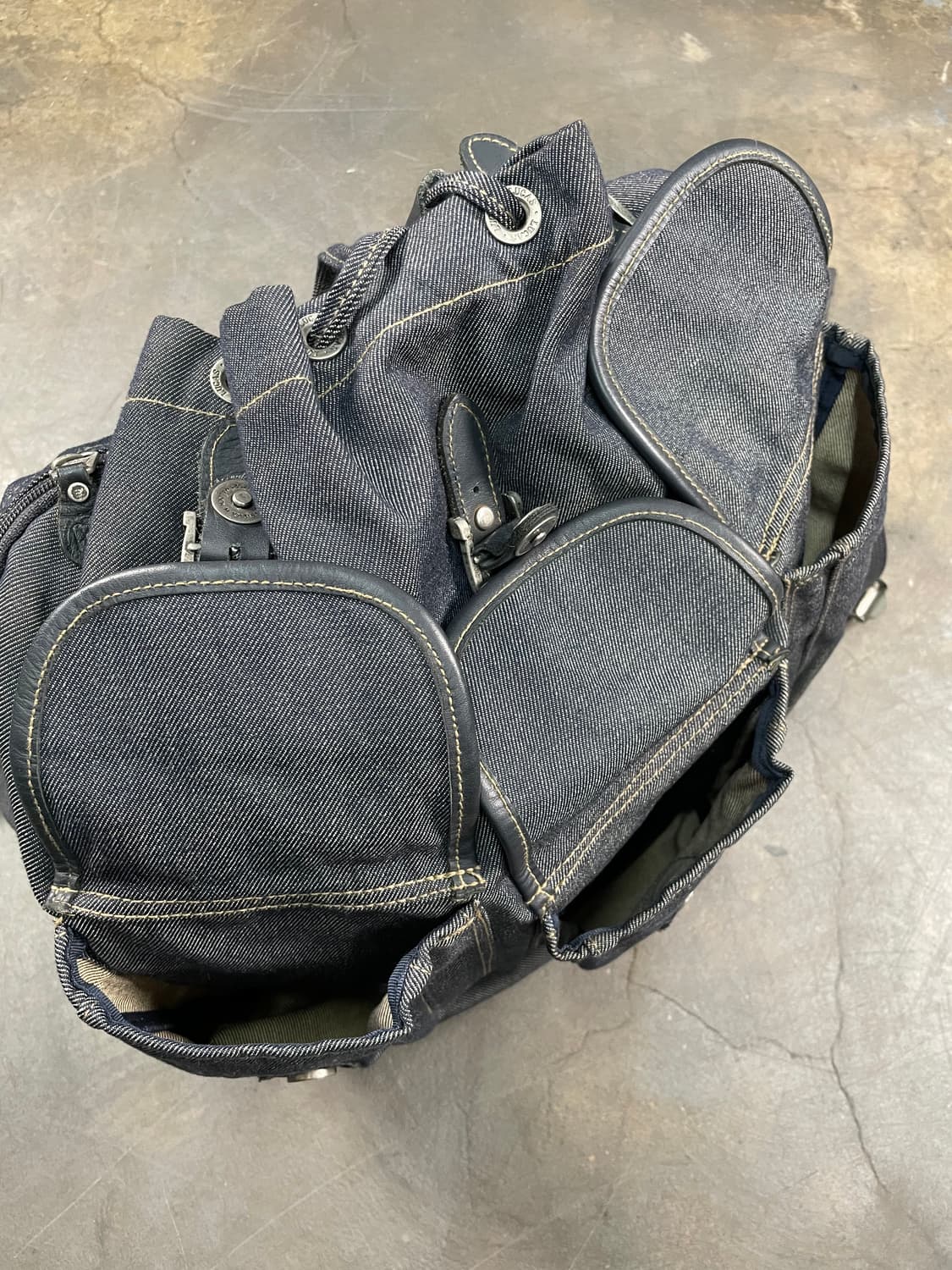 빈티지 루카스 멀티포켓 백팩 상품이미지4