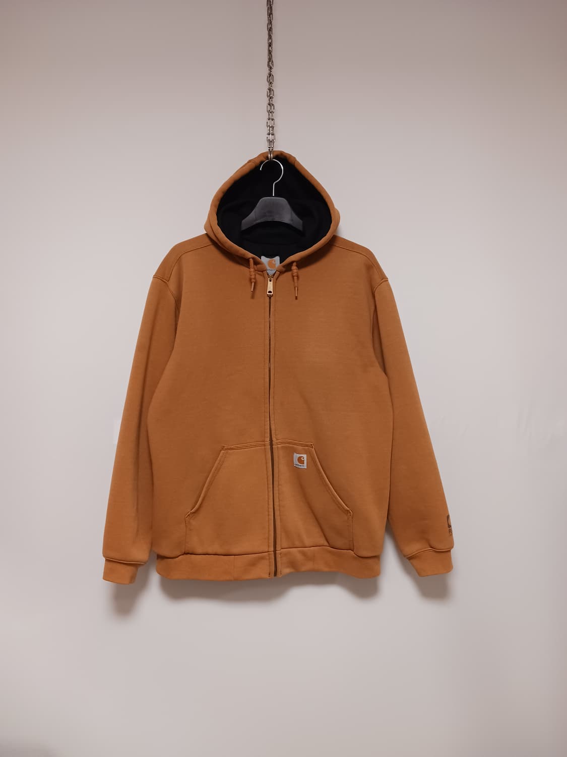 칼하트 레인디펜더 된장 집업후드 상품이미지1