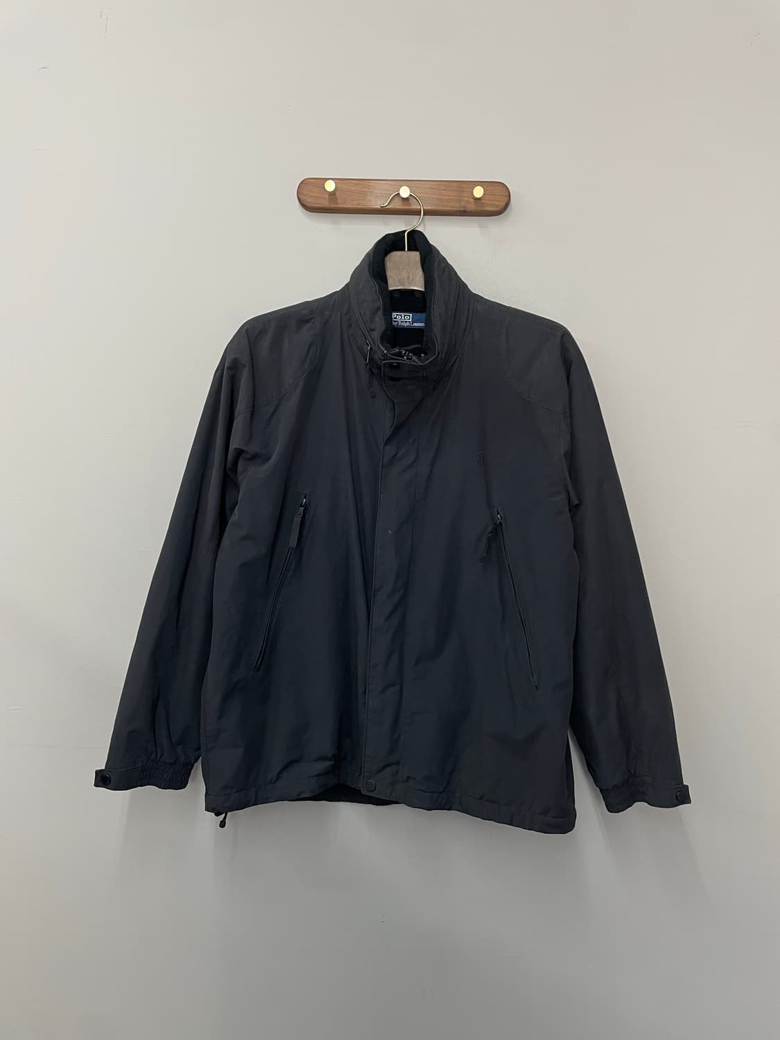 폴로 랄프로렌 90s 하이넥 블랙 점퍼 H2588 상품이미지2