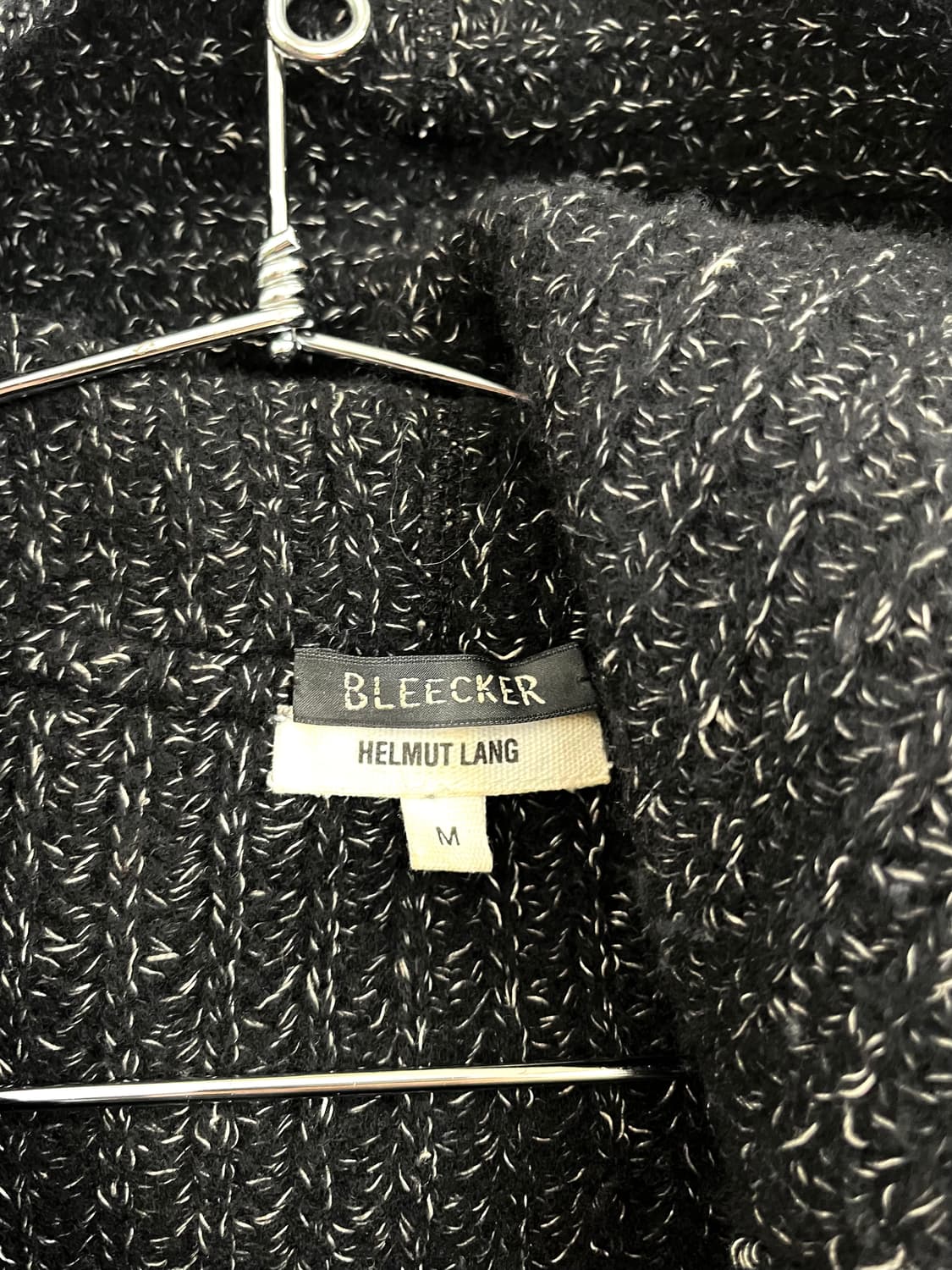 헬무트랭 2011FW 울 니트 드레이프 후드 베스트 상품이미지4