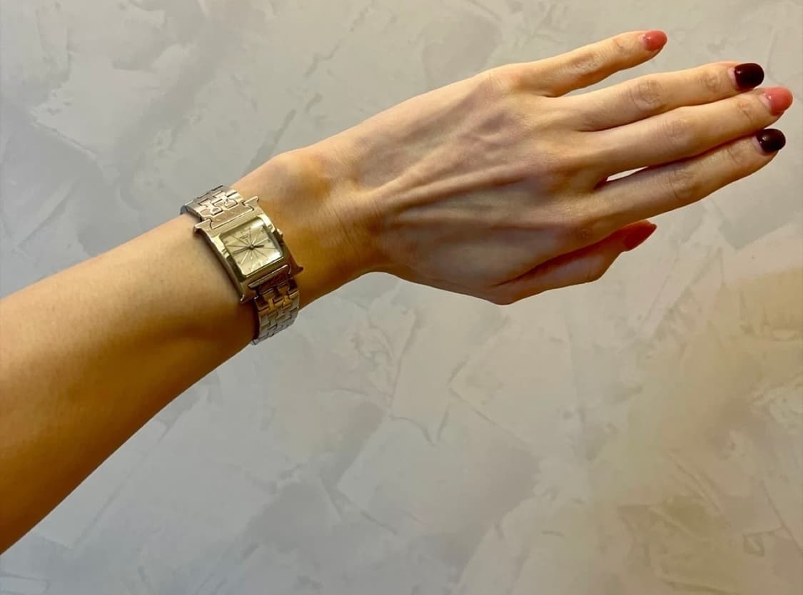 (정품 풀박)HERMES에르메스 H 아워 시계 /스몰사이즈 상품이미지7