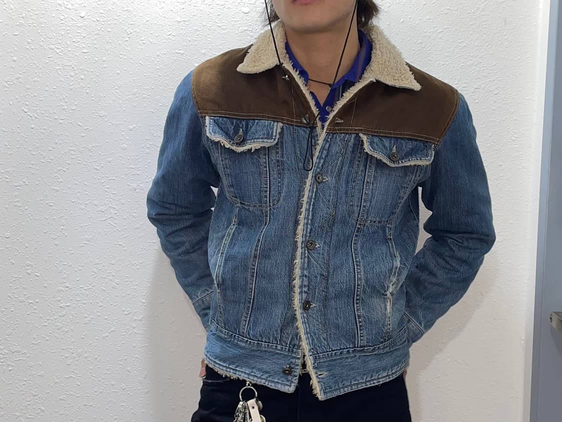 Jeune Raw Italia 웨스턴 데님자켓 상품이미지1