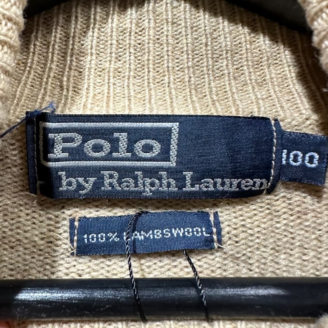 폴로 랄프로렌 램스울 목폴라니트 상품이미지5
