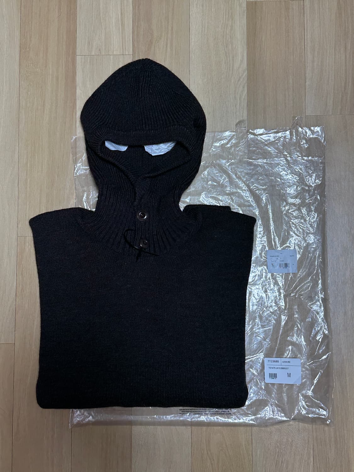 르메르 알파카 울 후디드 니트 상품이미지4