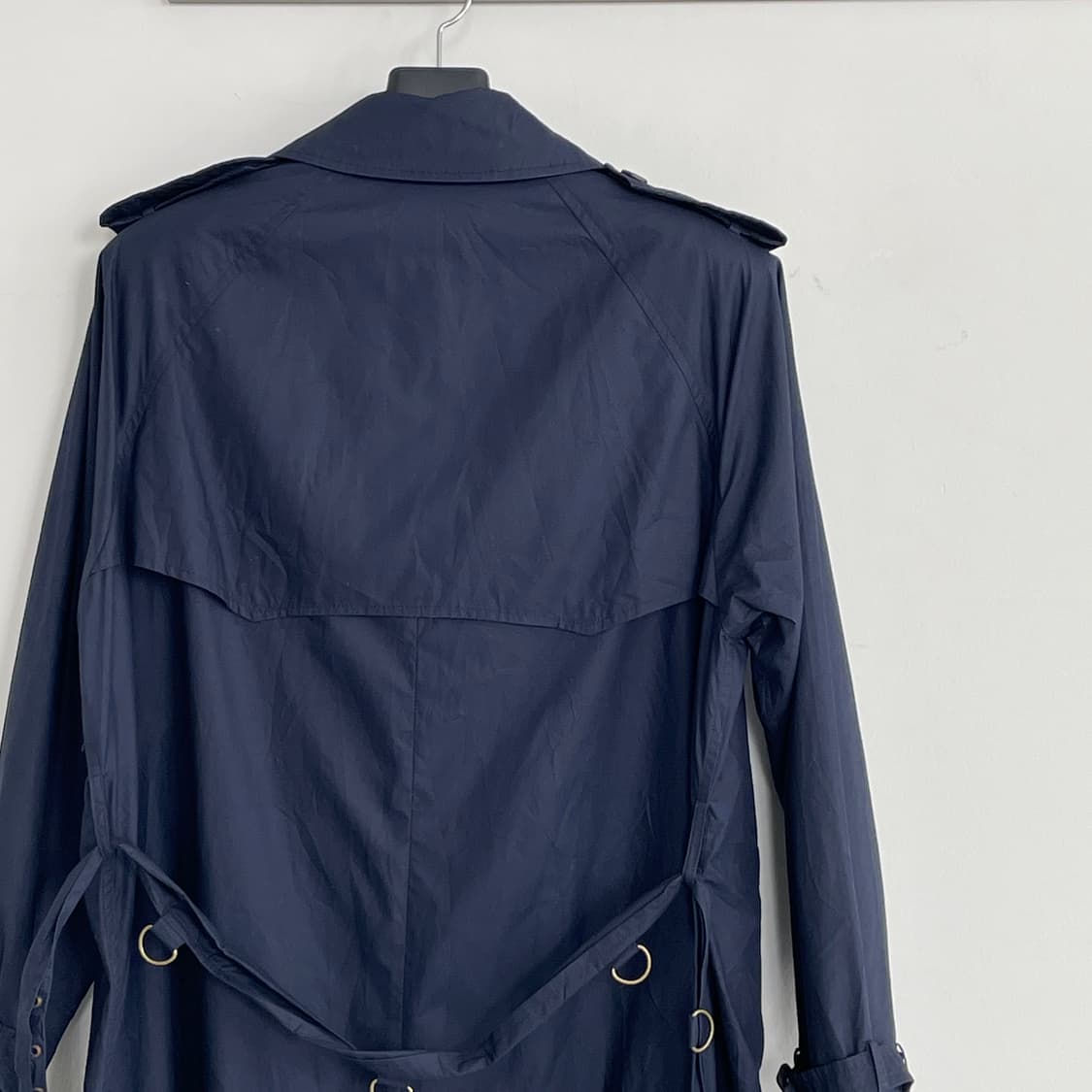 폴로 랄프로렌 네이비 더블 트렌치 코트 상품이미지8